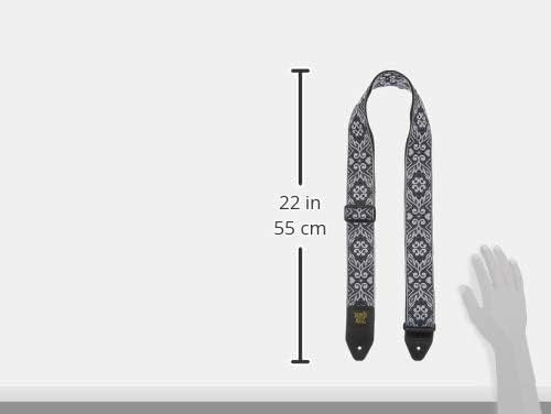 Ernie Ball Jacquard Guitar Strap, Tribal Silver (P04166)