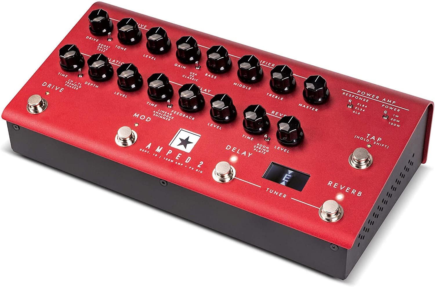 Blackstar Amplification AMPED2 100-Watt Guitar Amp and Pedal with Advanced Effects Processor and Integrated OLED Display Screen