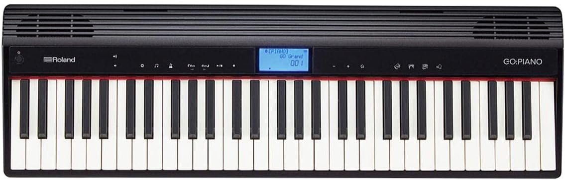 Roland GO:PIANO 61-key Digital Piano Keyboard with Integrated Bluetooth Speakers (GO-61P)