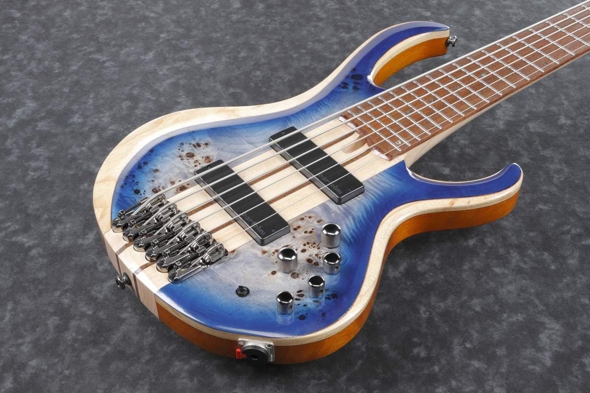 Ibanez Standard BTB846 Bass Guitar - Cerulean Blue Burst Low Gloss
