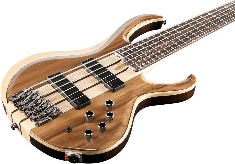 Ibanez BTB746 6-String Electric Bass Guitar Low Gloss Natural