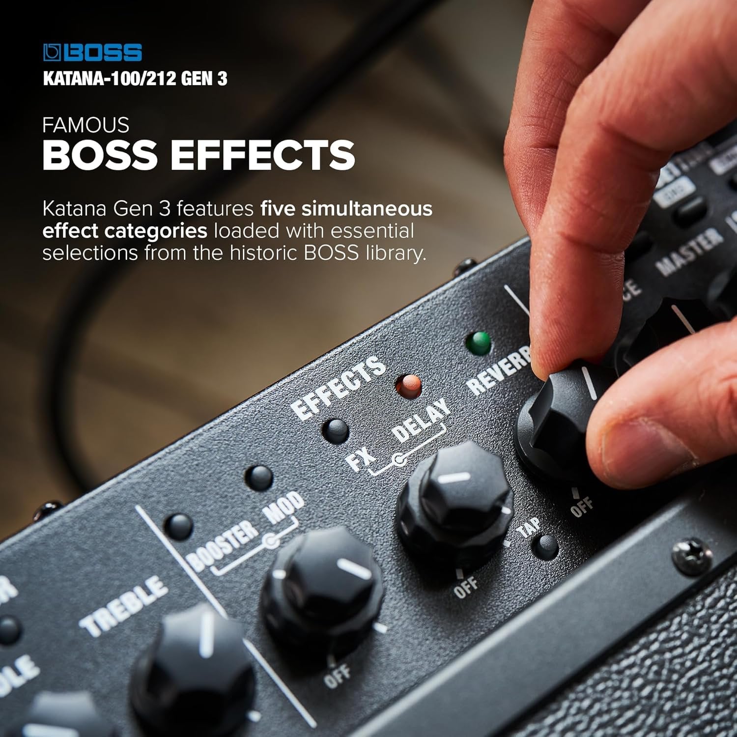 Boss Katana-100/212 Gen 3 100-watt 2 x 12-inch Combo Amplifier