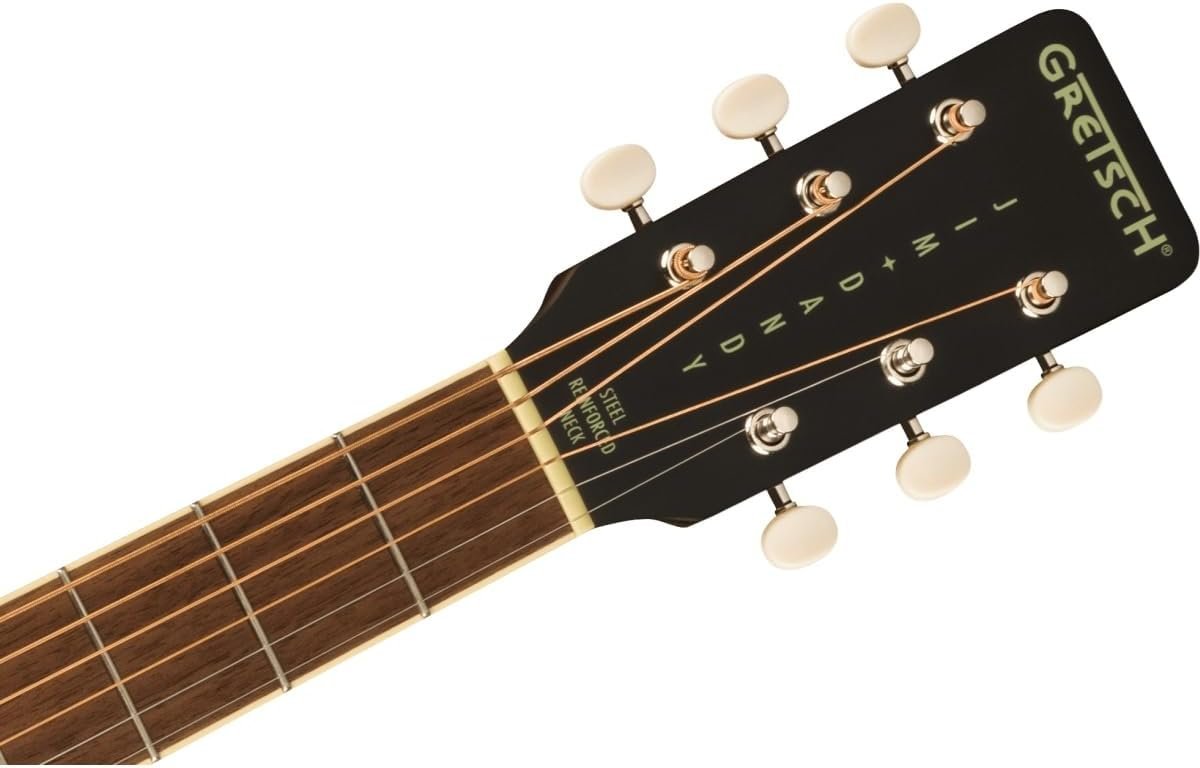 Gretsch Jim Dandy Concert 6-String Right-Handed Acoustic Guitar with X-Braced Body and Walnut Fingerboard (Rex Burst)