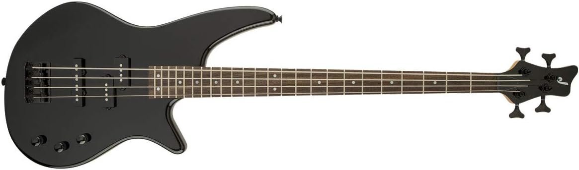 Jackson JS Series Spectra Bass JS2 4-String Electric Guitar with Laurel Fingerboard (Right-Handed, Gloss Black)
