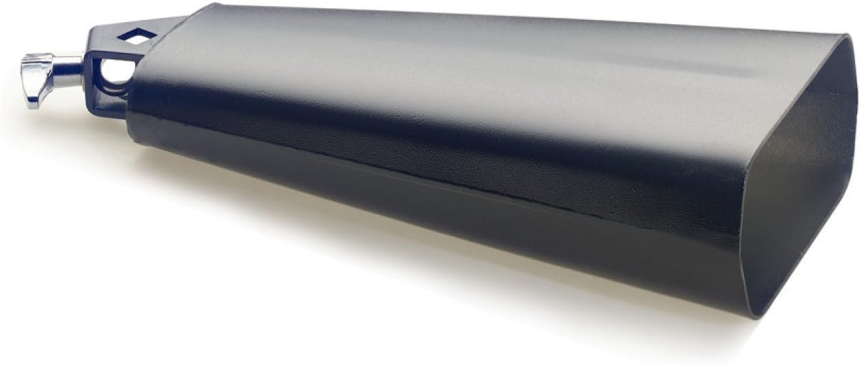 Stagg CB309BK 9.5-Inch Rock Cowbell for Drumset - Black