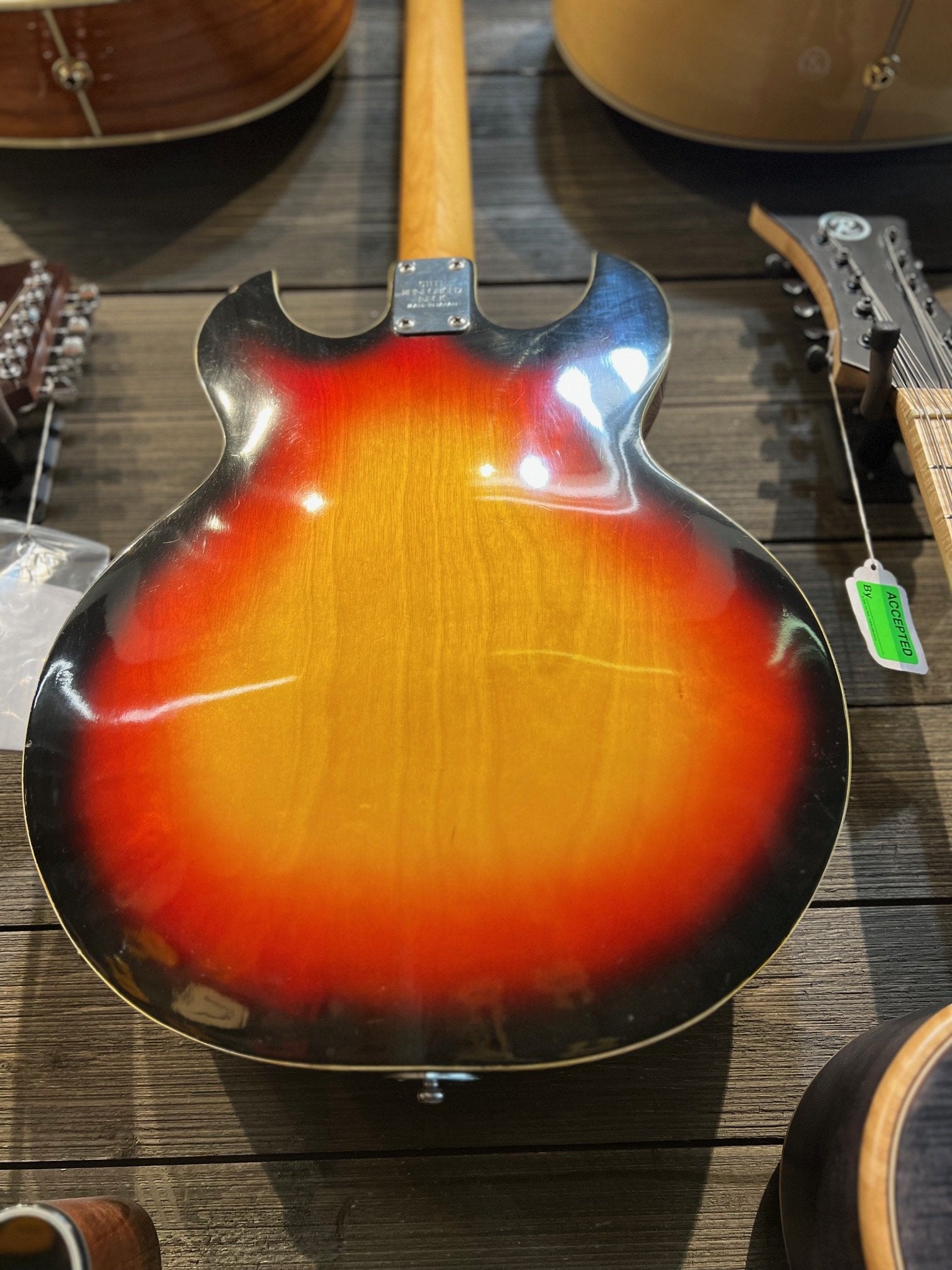 Greco 955 HollowBody Bass - Matsumoku 4 String