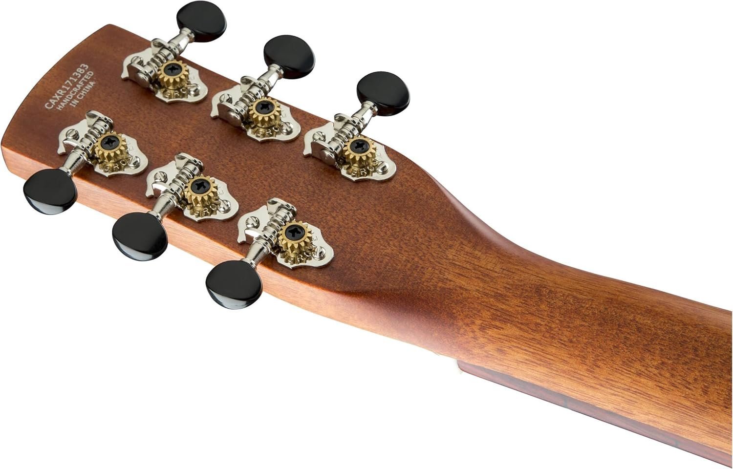 Gretsch G9201 Honey Dipper Round-Neck, Brass Body, and Padauk Fingerboard 6-String Resonator Guitar (Right-Handed, Weathered Pump House Roof)