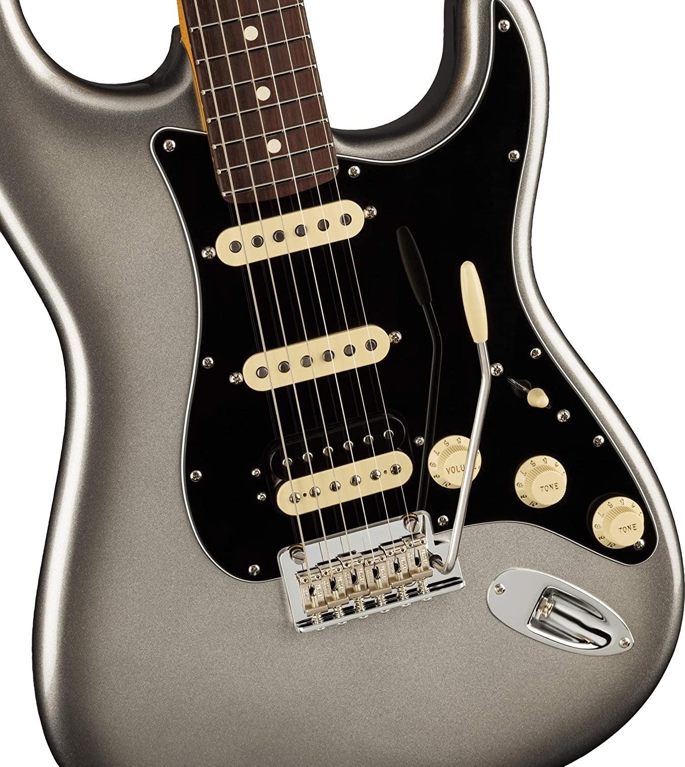 Fender American Professional II Stratocaster HSS - Mercury with Rosewood Fingerboard