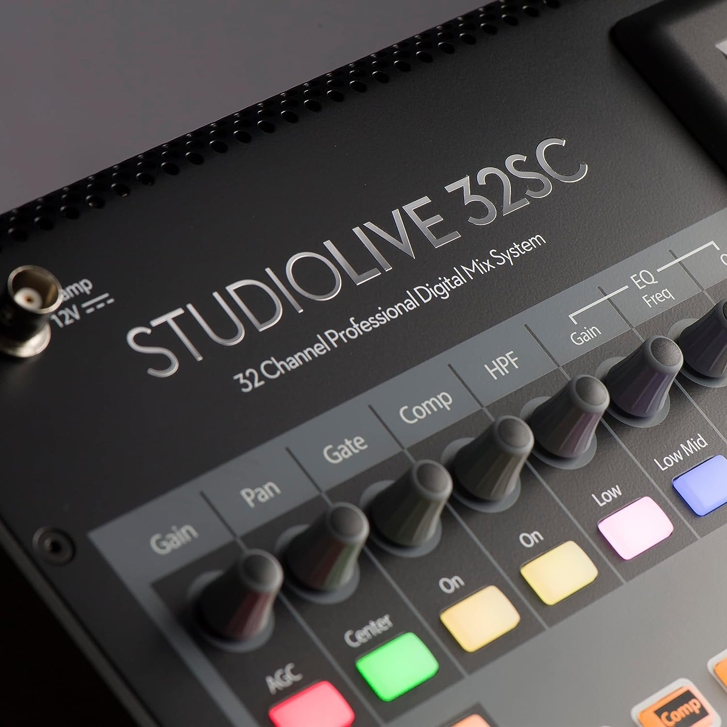 PreSonus StudioLive 32SC Compact 32-channel/26-bus digital mixer with AVB networking and dual-core FLEX DSP Engine