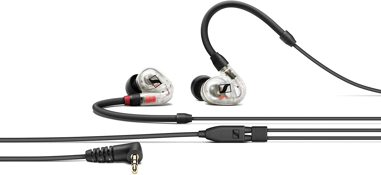 Sennheiser Professional IE 100 PRO Dynamic In-Ear Monitoring Headphones, Clear