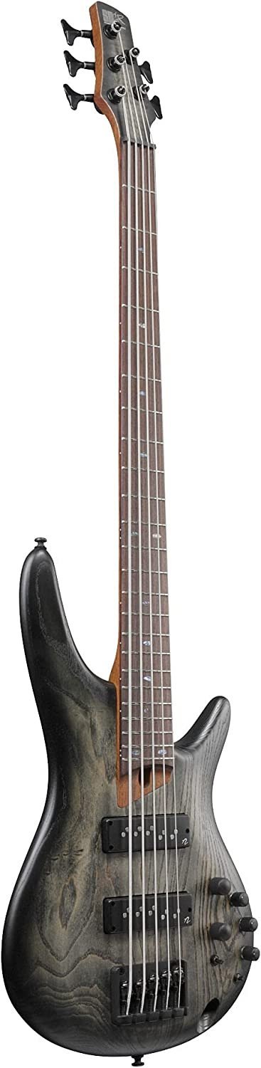 Ibanez SR Standard 5-String Electric Bass Guitar (Black Stained Burst, Right-Hand)