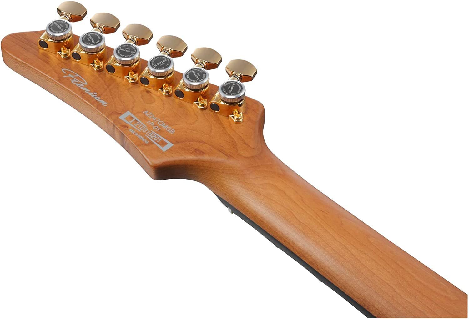 Ibanez AZ47P1QM Premium Black Ice Burst