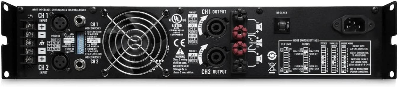 QSC RMX2450 Stereo Power Amplifier