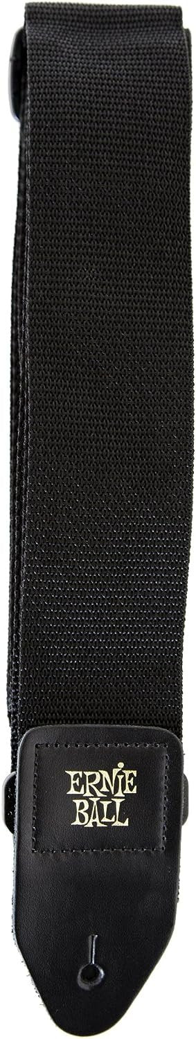 Ernie Ball Polypro Guitar Strap, Black (P04037)