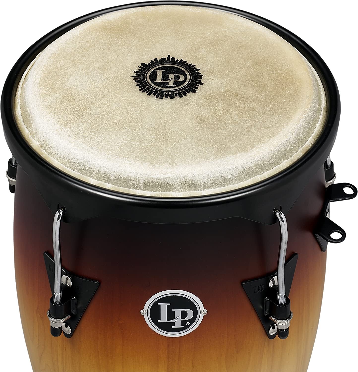 Latin Percussion LP City Wood Congas 10" & 11" Set - Vintage Sunburst
