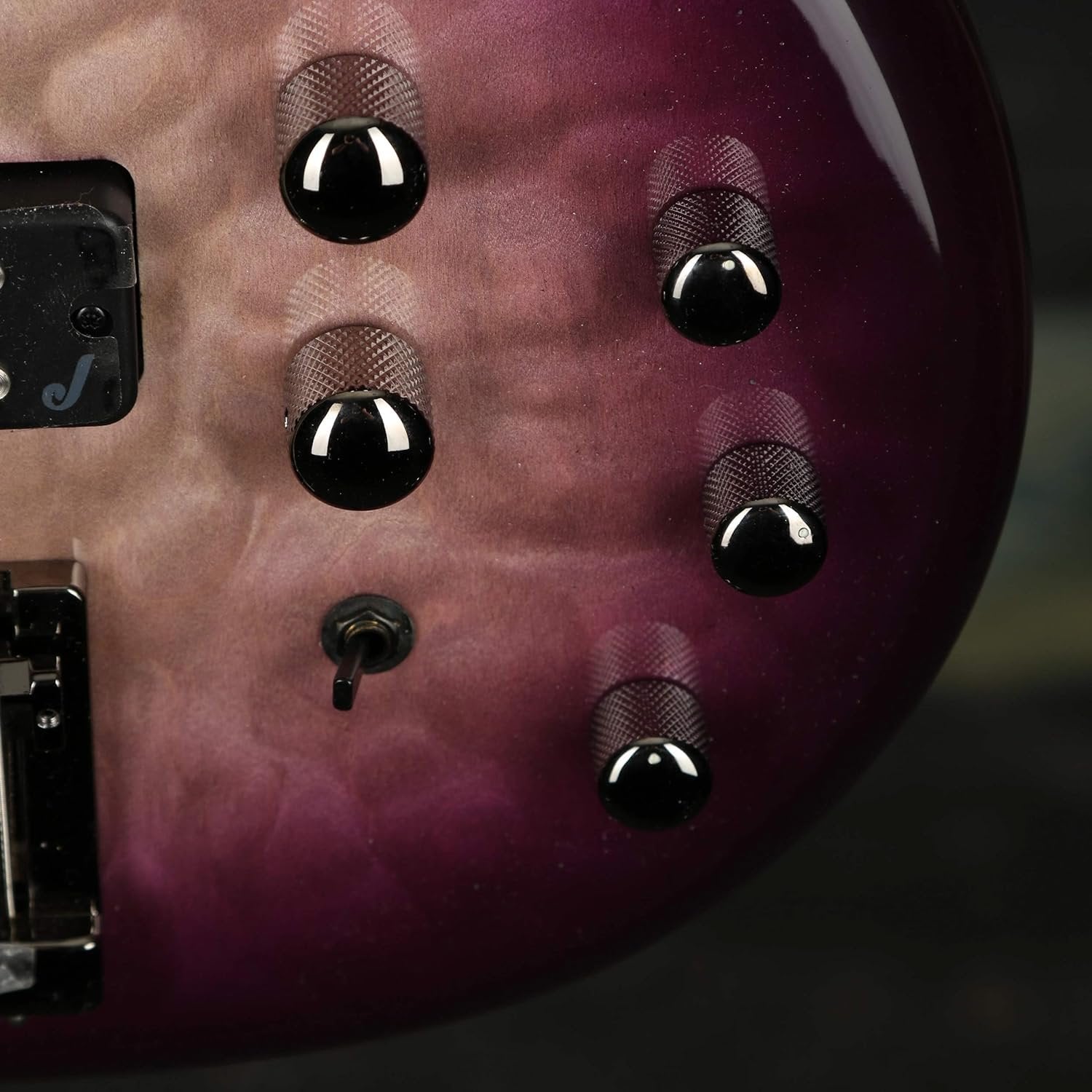 Jackson JS Series 5-String Spectra Bass JS3QV, Purple Phaze, Laurel Fingerboard