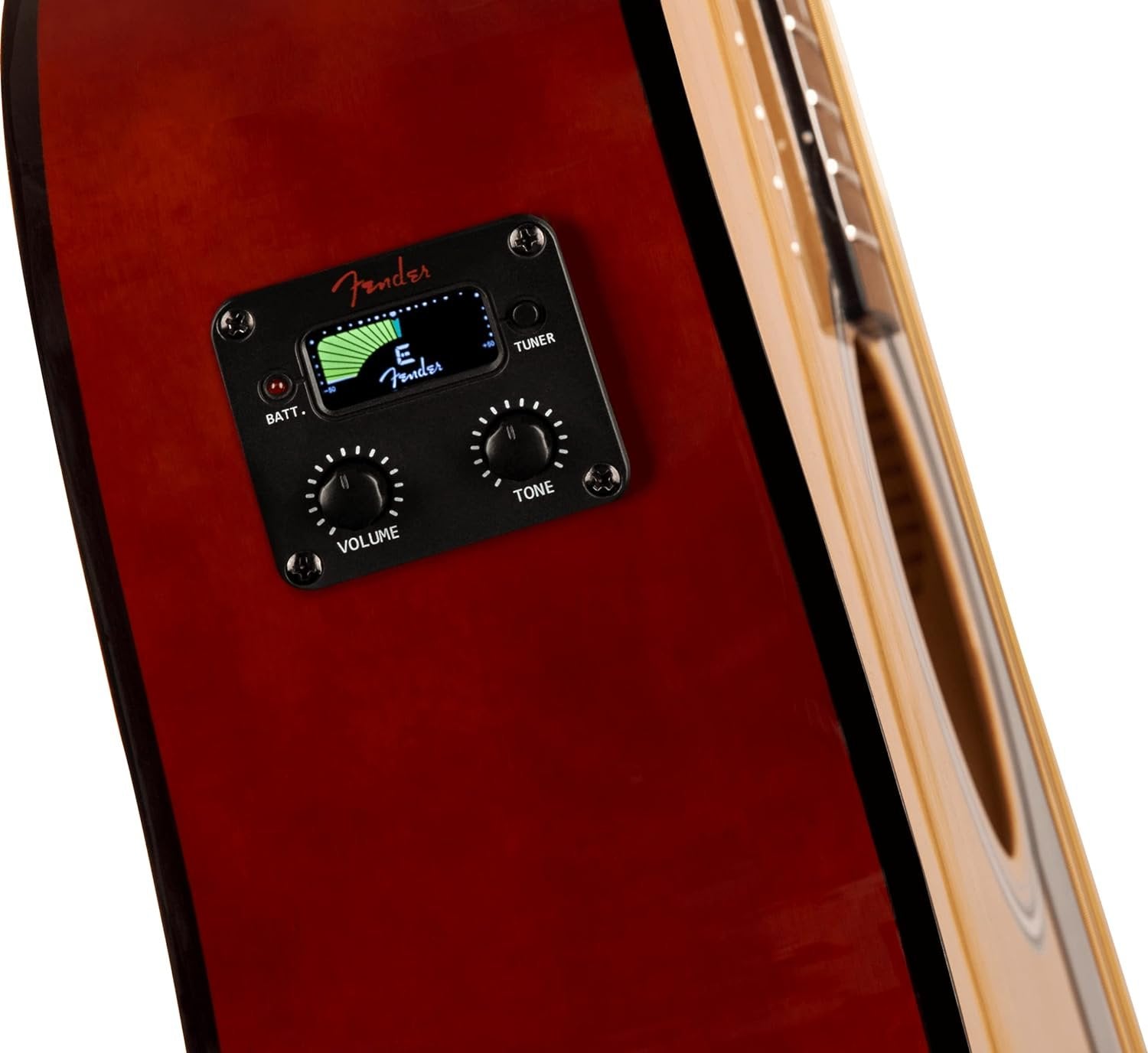 Fender FA-125CE Dreadnought Acoustic Guitar, with 2-Year Warranty, Natural