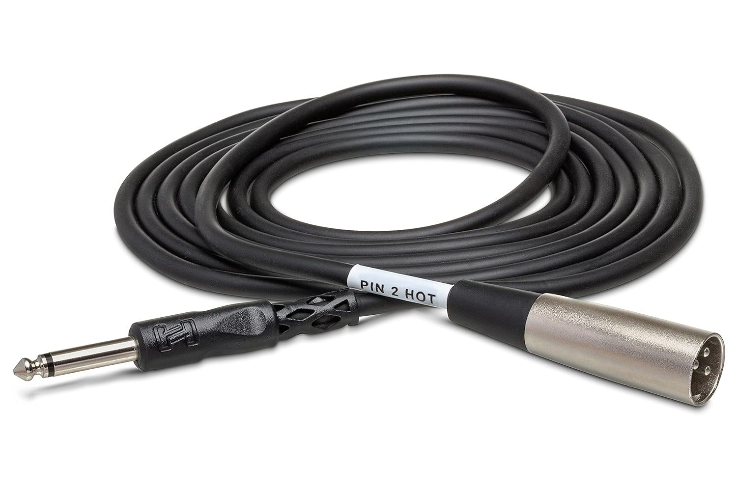 Hosa PXM-115 1/4" TS to XLR3M Unbalanced Interconnect Cable, 15 Feet