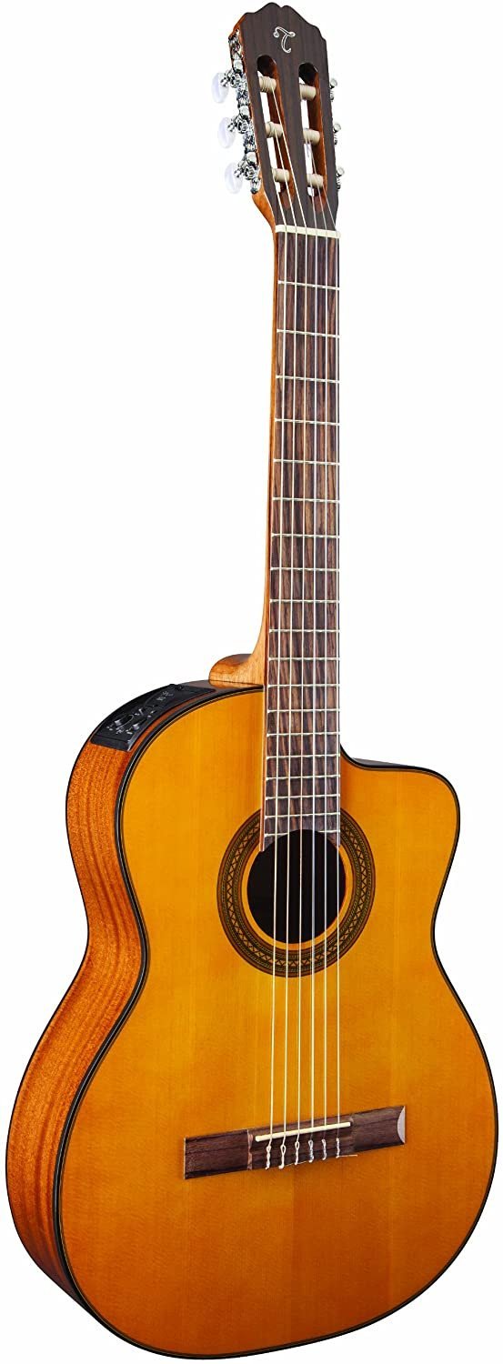 Takamine 6 String Solid-Body Electric Guitar, Right Handed, Natural (GC1CENAT)