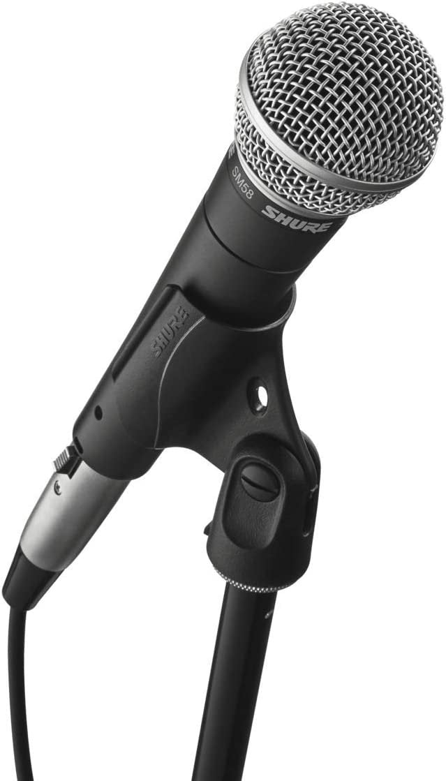 Shure SM58S Cardioid Dynamic Vocal Microphone with On/Off Switch