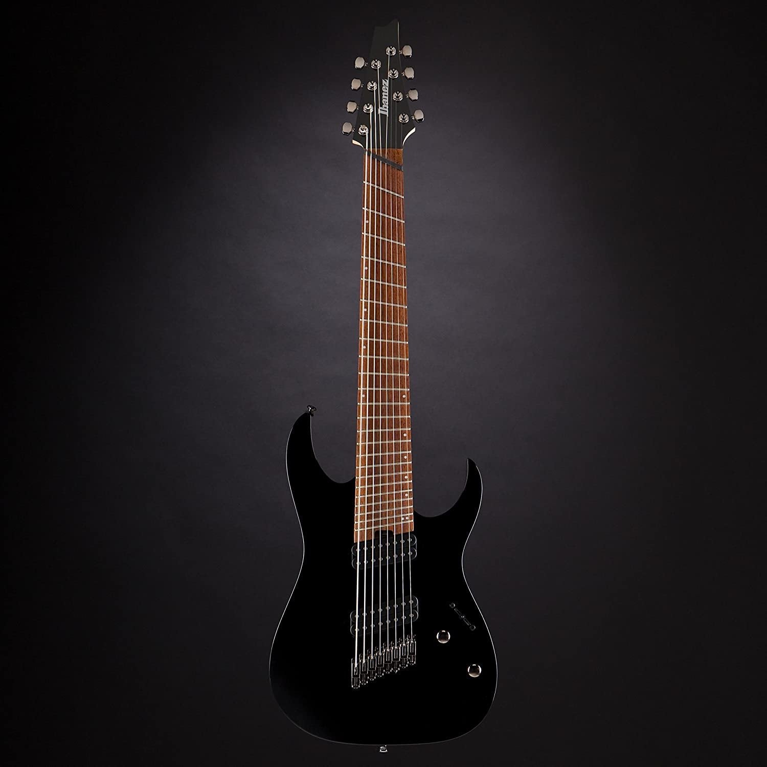Ibanez RGMS8 Multiscale 8-String Electric Guitar (Black)