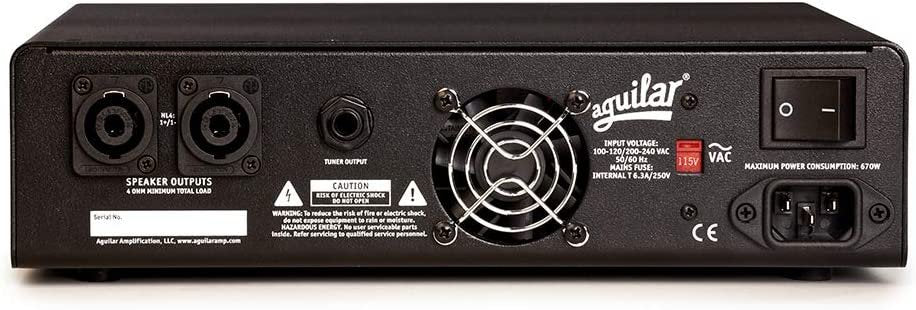 Aguilar Tone Hammer 500-Watt Bass Amplifier Head