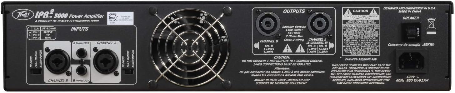 Peavey IPR2 3000 Lightweight Power Amp - Demo Model