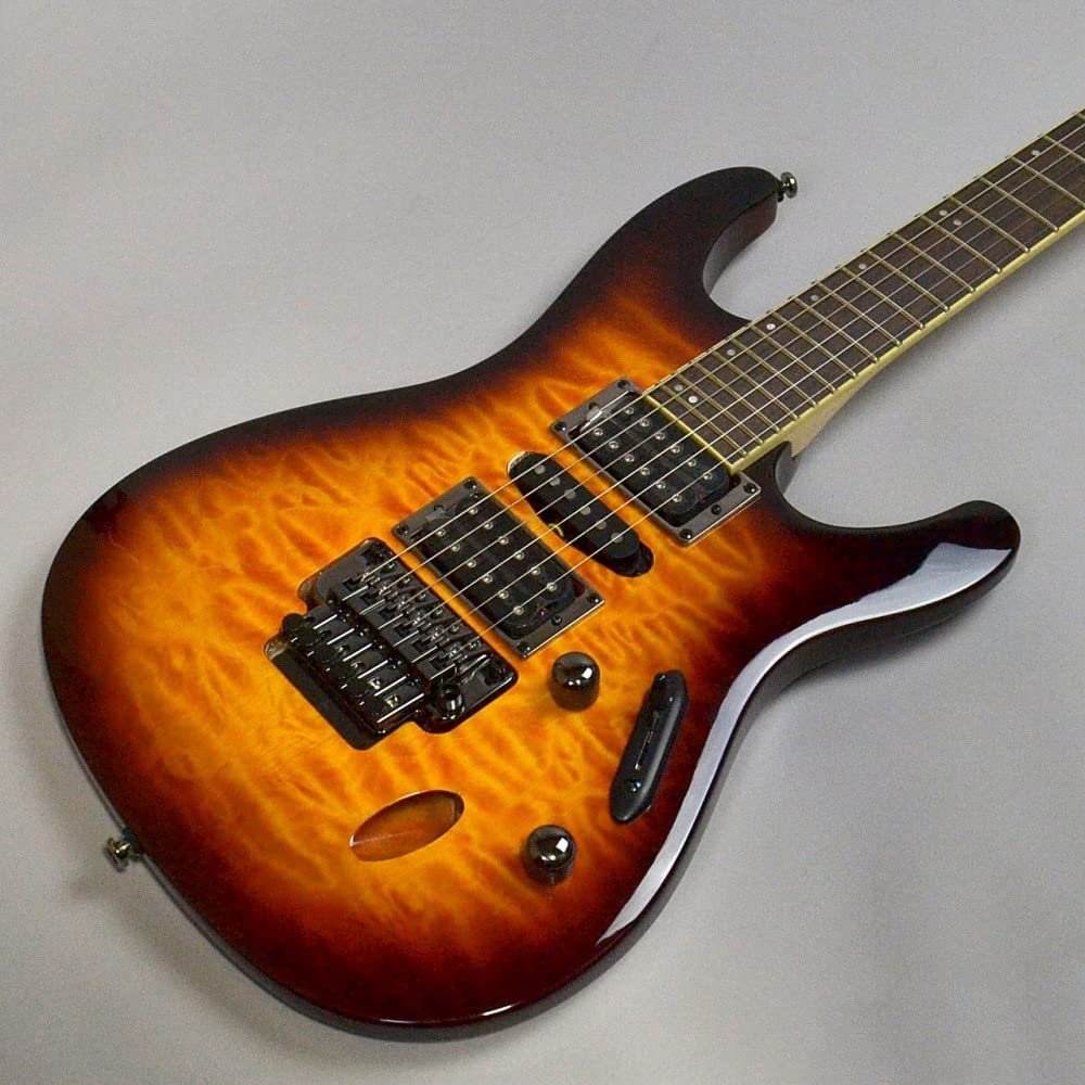 Ibanez S Series S670QM - Dragon Eye Burst