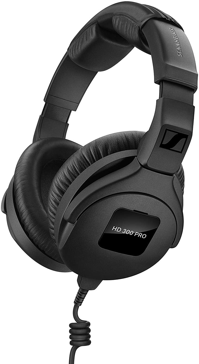 Sennheiser Professional HD 300 PRO Over-Ear Broadcast Headphones,Black