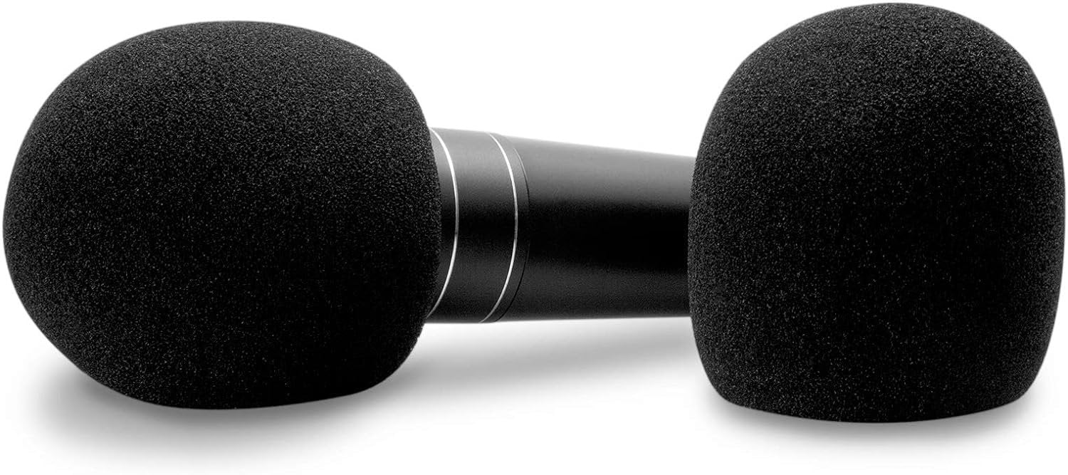 Hosa MWS-225 Black Microphone Windscreen
