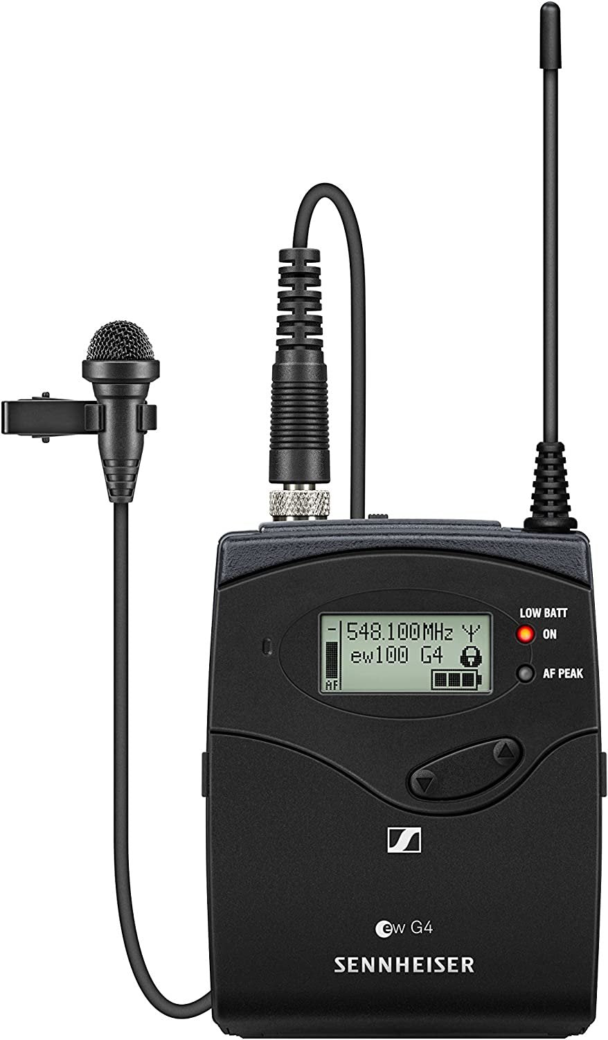 Sennheiser Pro Audio Sennheiser EW 100-ME2 Wireless Omni Lavalier Microphone System-A Band (516-558Mhz), 100 G4-ME2-A