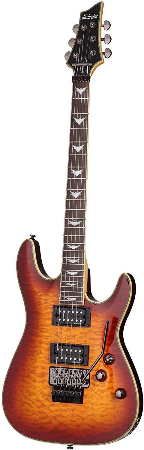 Schecter Omen Extreme-FR Electric Guitar, Vintage Sunburst