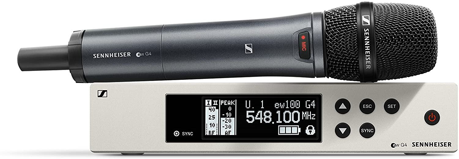 Sennheiser Pro Audio Sennheiser EW 100-835S Wireless Dynamic Cardioid Microphone System-A Band (516-558Mhz), 100 G4-835-S-A