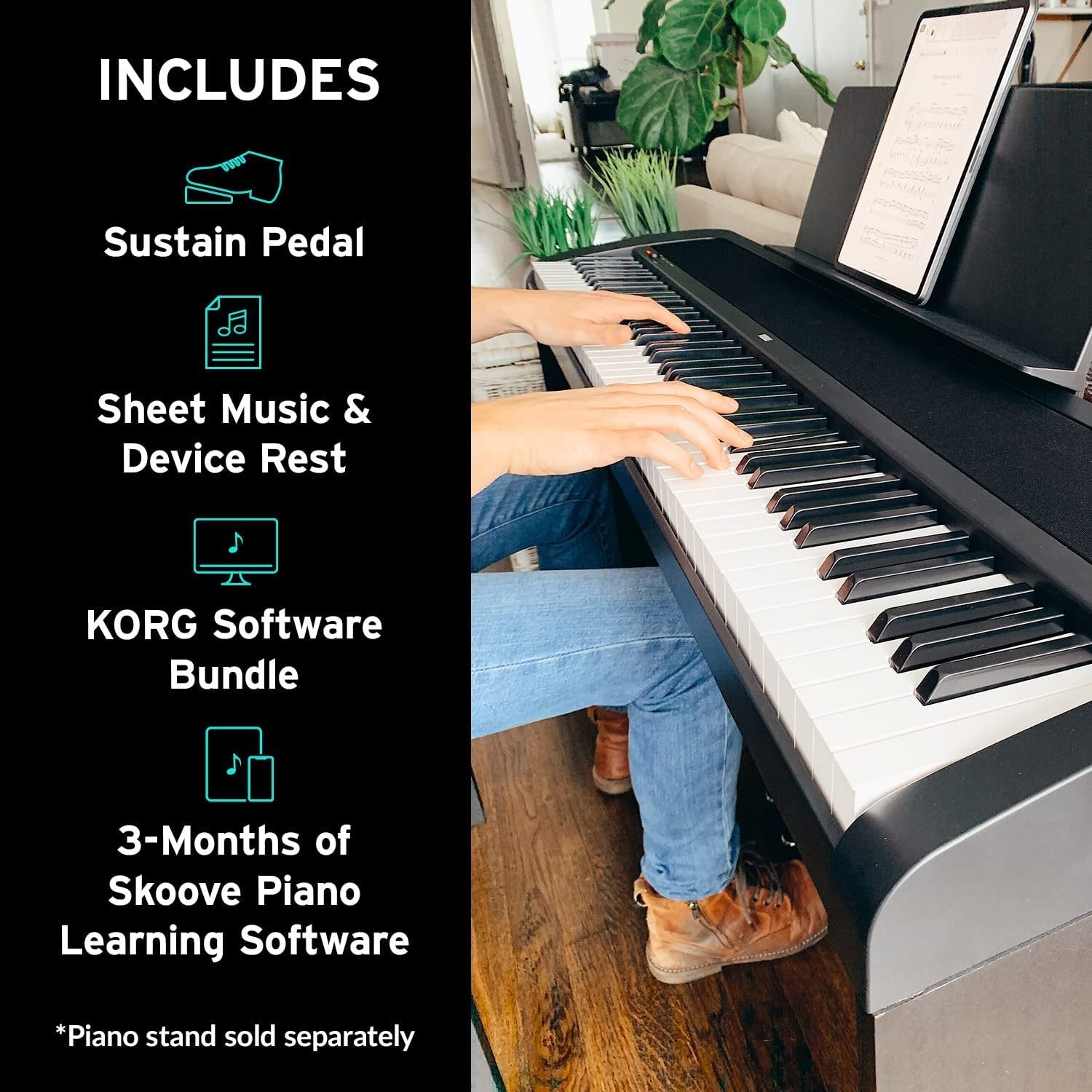 Korg B2 Digital Piano - Black