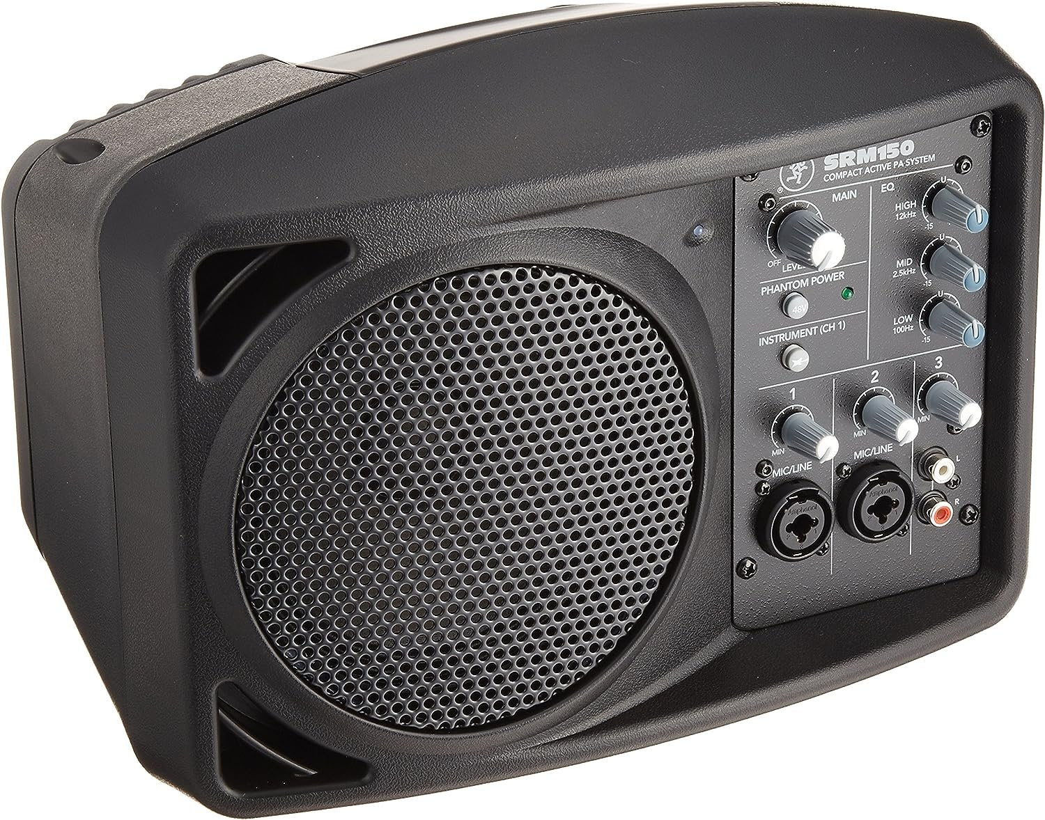 Mackie SRM150 5.25-Inch Compact Active PA System, Black