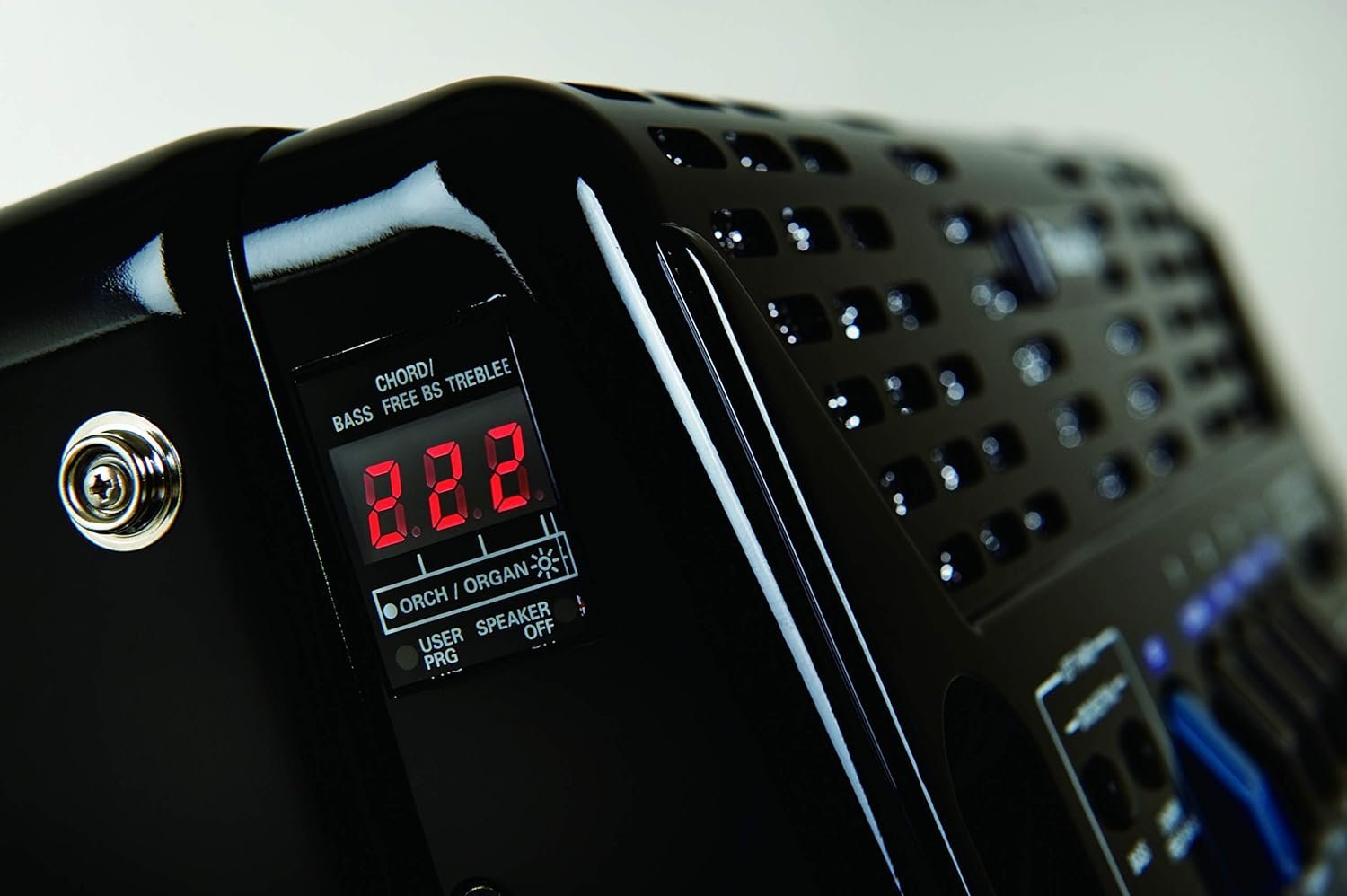 Roland FR-1X Premium V-Accordion Lite with 26 Piano Keys and Speakers, Black