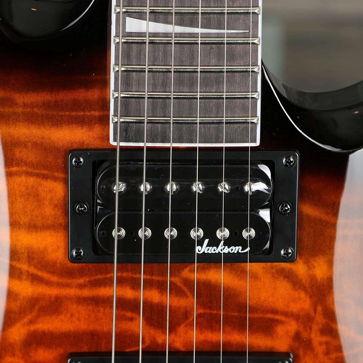 Jackson JS Series Dinky Arch Top JS32Q Dark Sunburst