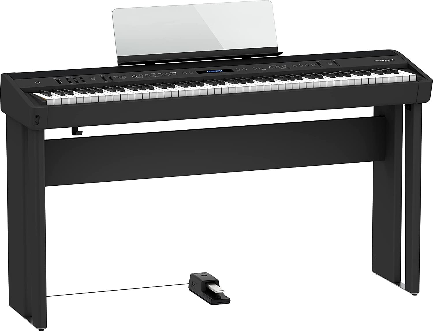 ROLAND FP-90X Portable Digital Piano with Premium Features and Built-in Powerful Amplifier and Stereo Speakers (FP-90X-BK)