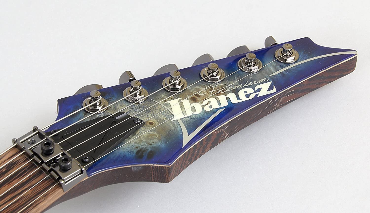 Ibanez S Premium S1070PBZ Electric Guitar Cerulean Blue Burst