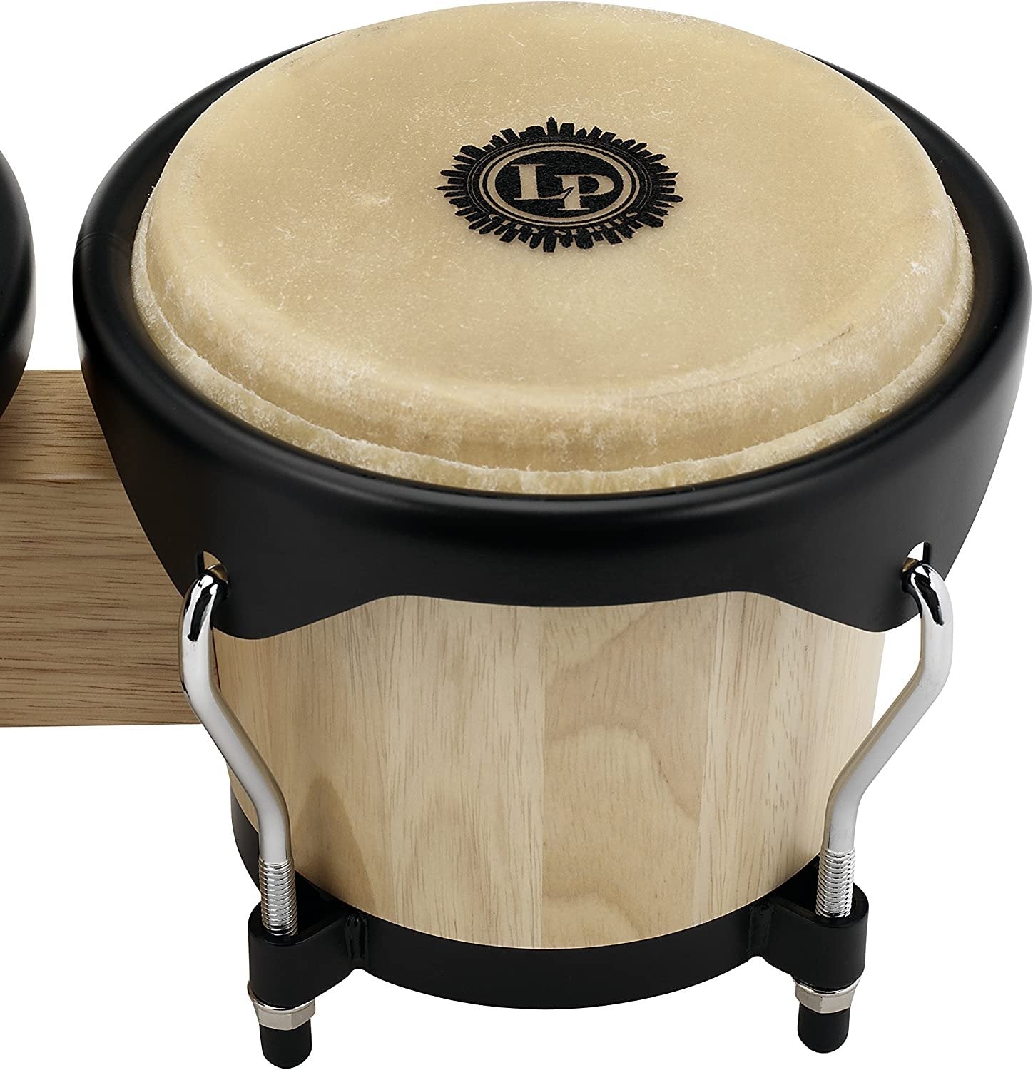 Latin Percussion LP601NY-AW LP City Wood Bongos - Natural 7-inch