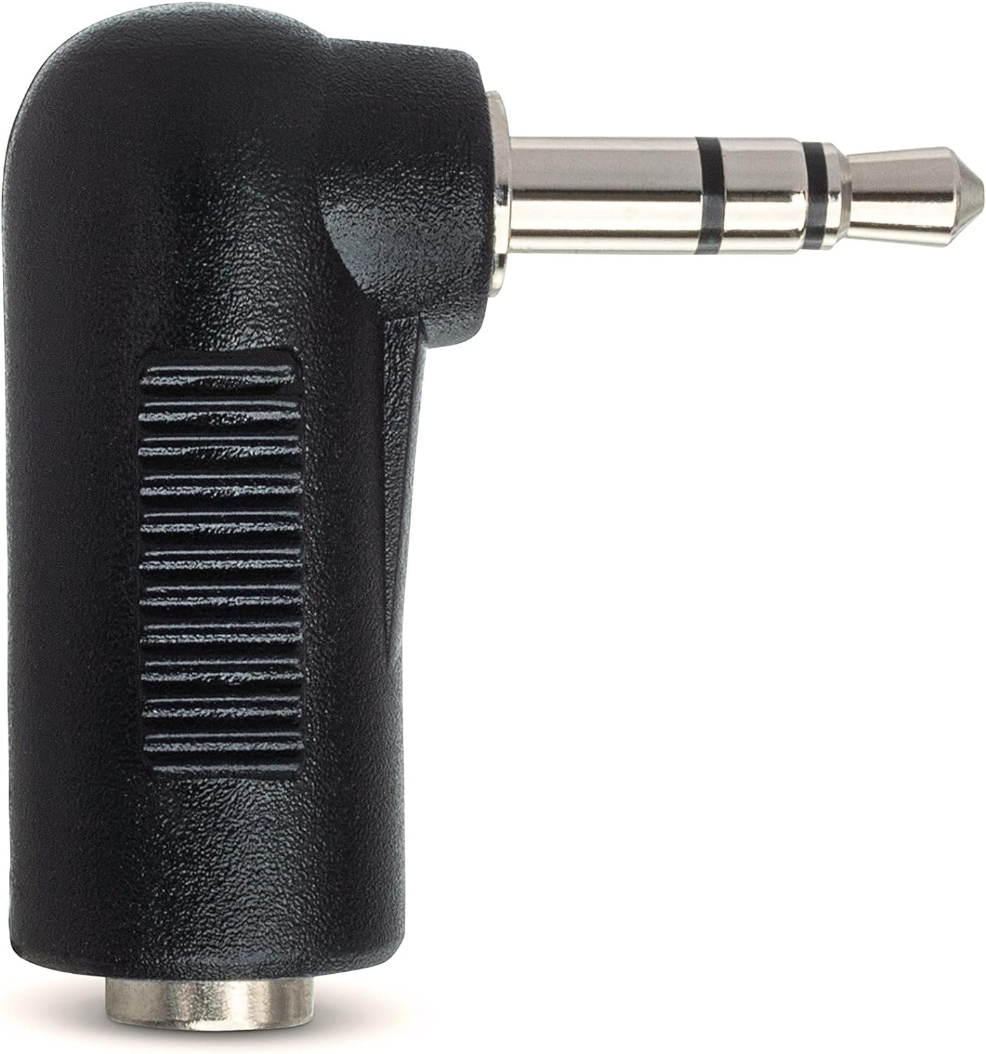 Hosa GMP-272 3.5mm TRS to 3.5mm TRS Right Angle Adaptor