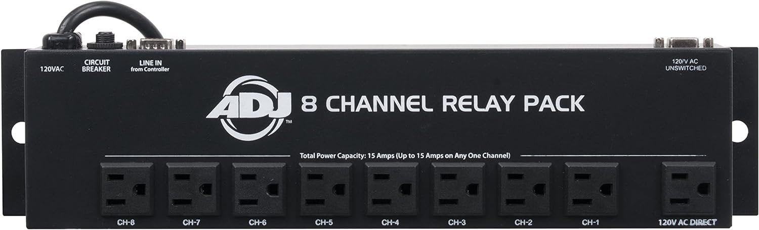 ADJ Products Sc8 II System Relay Pack System, Multicolor