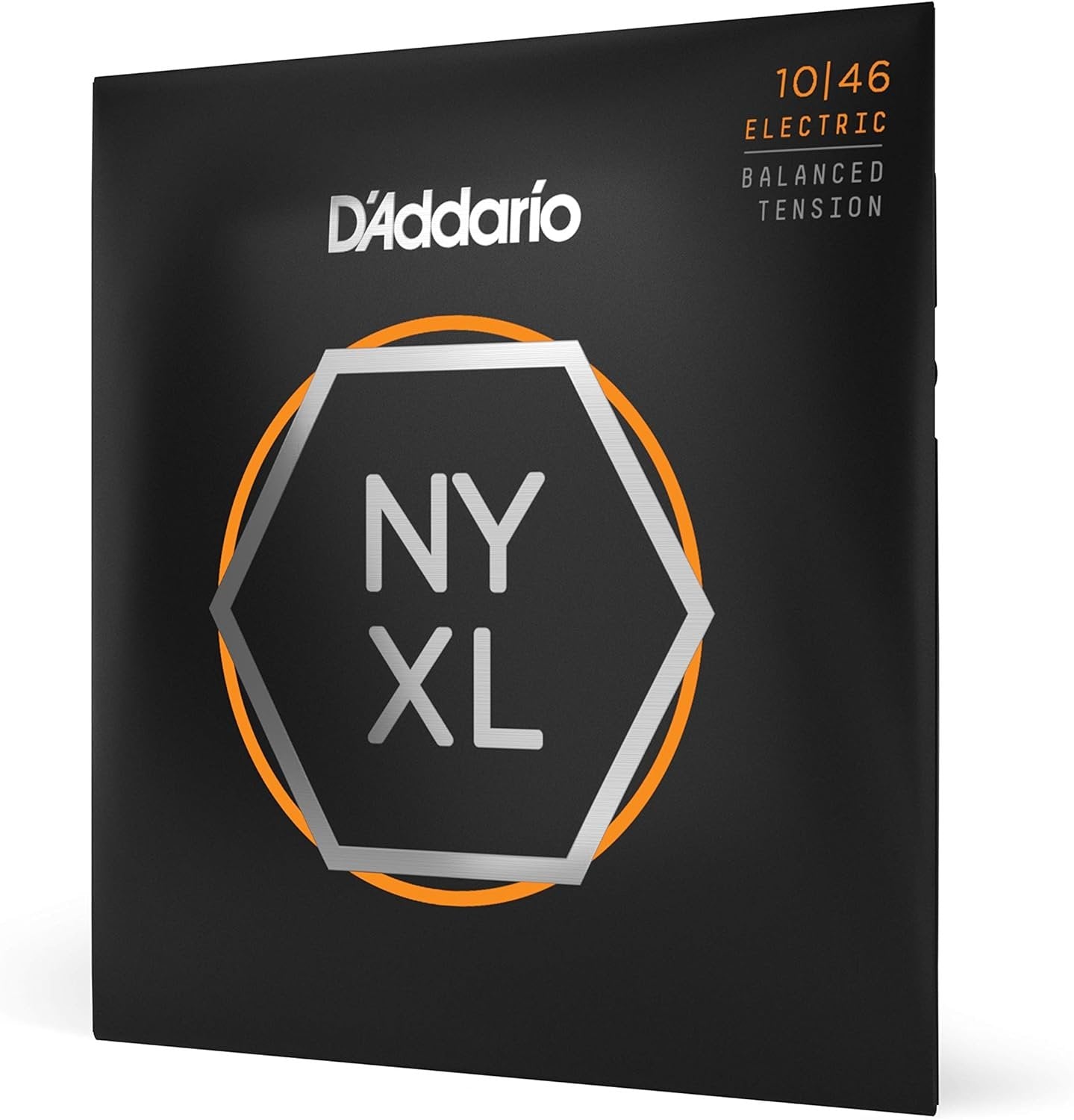 D'Addario Guitar Strings - NYXL Electric Guitar Strings - NYXL1046BT - Unrivaled Strength, Tuning Stability, Enhanced Mid-Range - For 6 String Guitars - 10-46 Regular Light Balanced Tension
