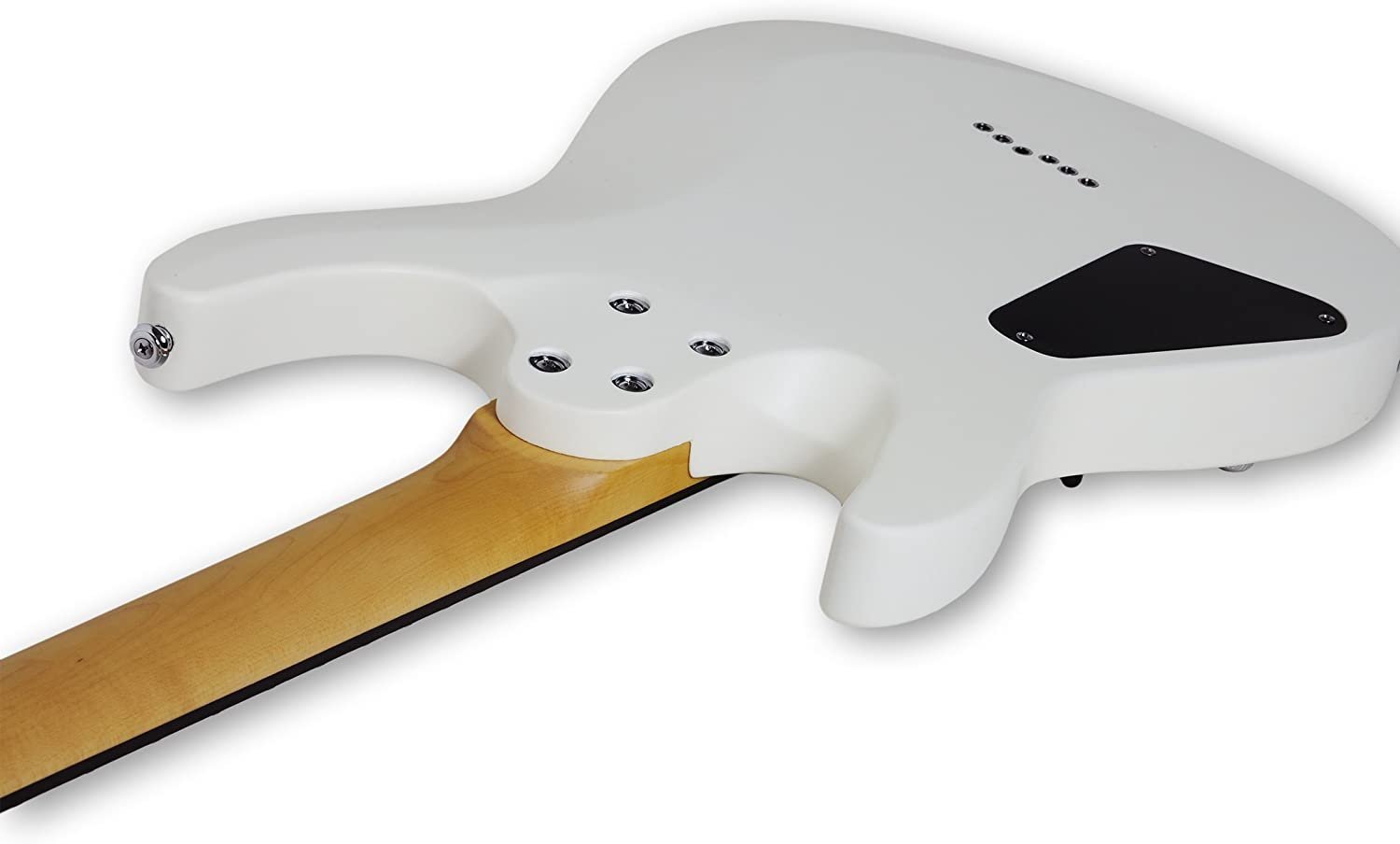 Schecter 432 C-6 Deluxe Solid-Body Electric Guitar, Satin White