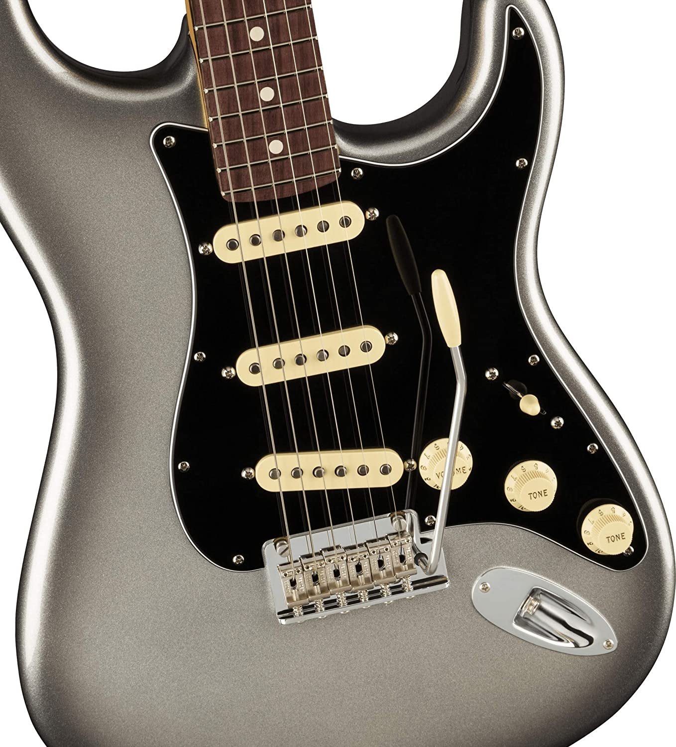 Fender American Professional II Stratocaster RW Mercury w/Hardshell Case