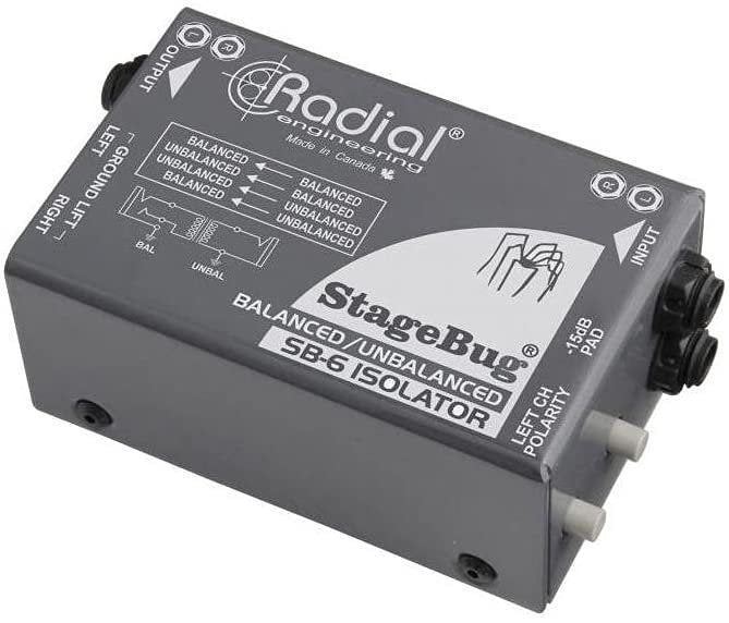 Radial Engineering StageBug SB-6 Isolator DI
