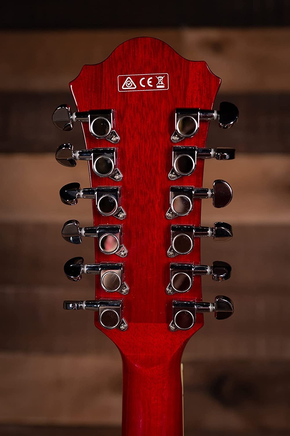 Ibanez Artcore AS7312 12-String Semi-Hollow Electric Guitar Transparent Red