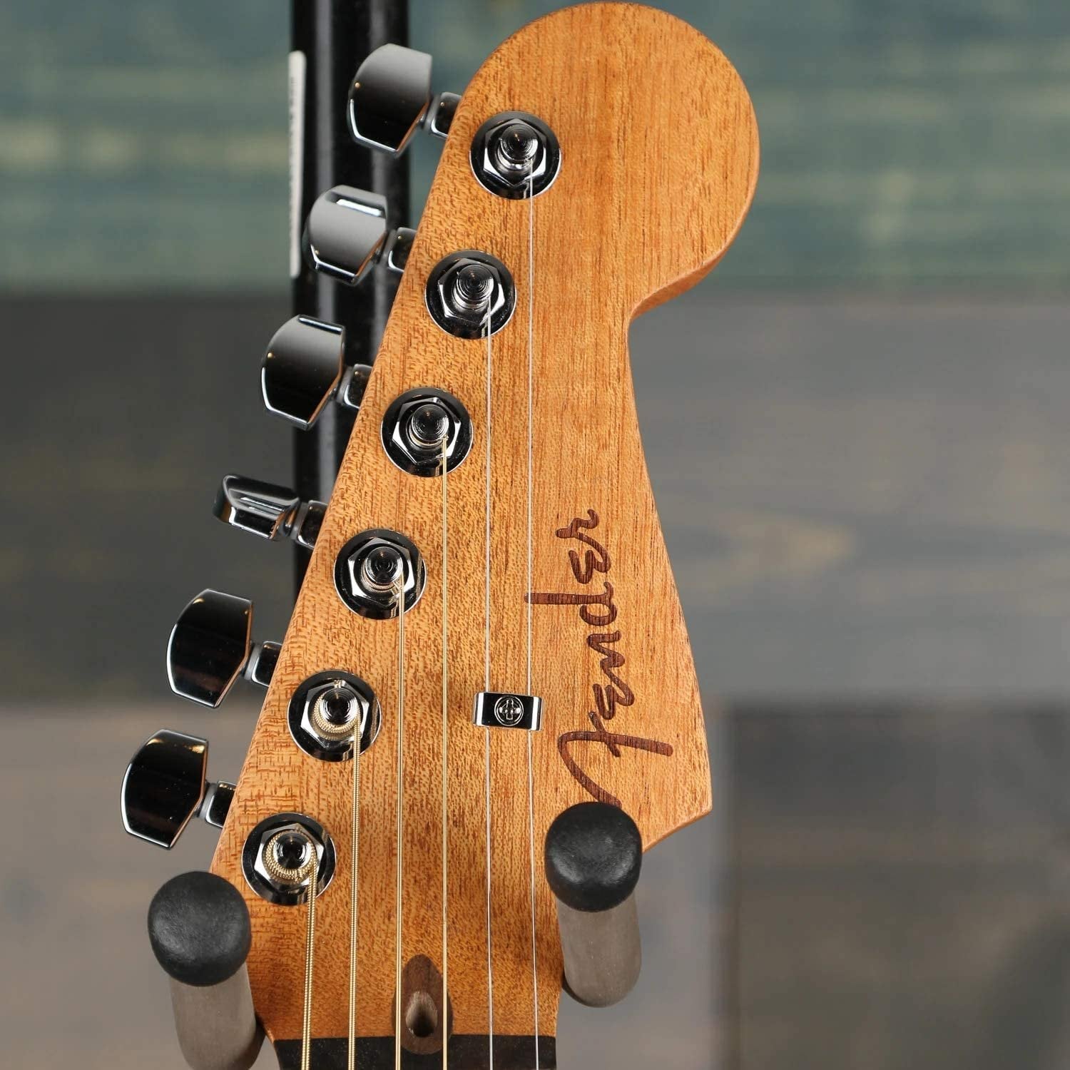 Fender Acoustasonic Stratocaster Black w/Premium Gig Bag