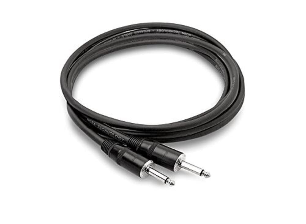 HOSA SPEAKER CABLE, JUMBO 1/4" 14AWG x2, 25 ft.