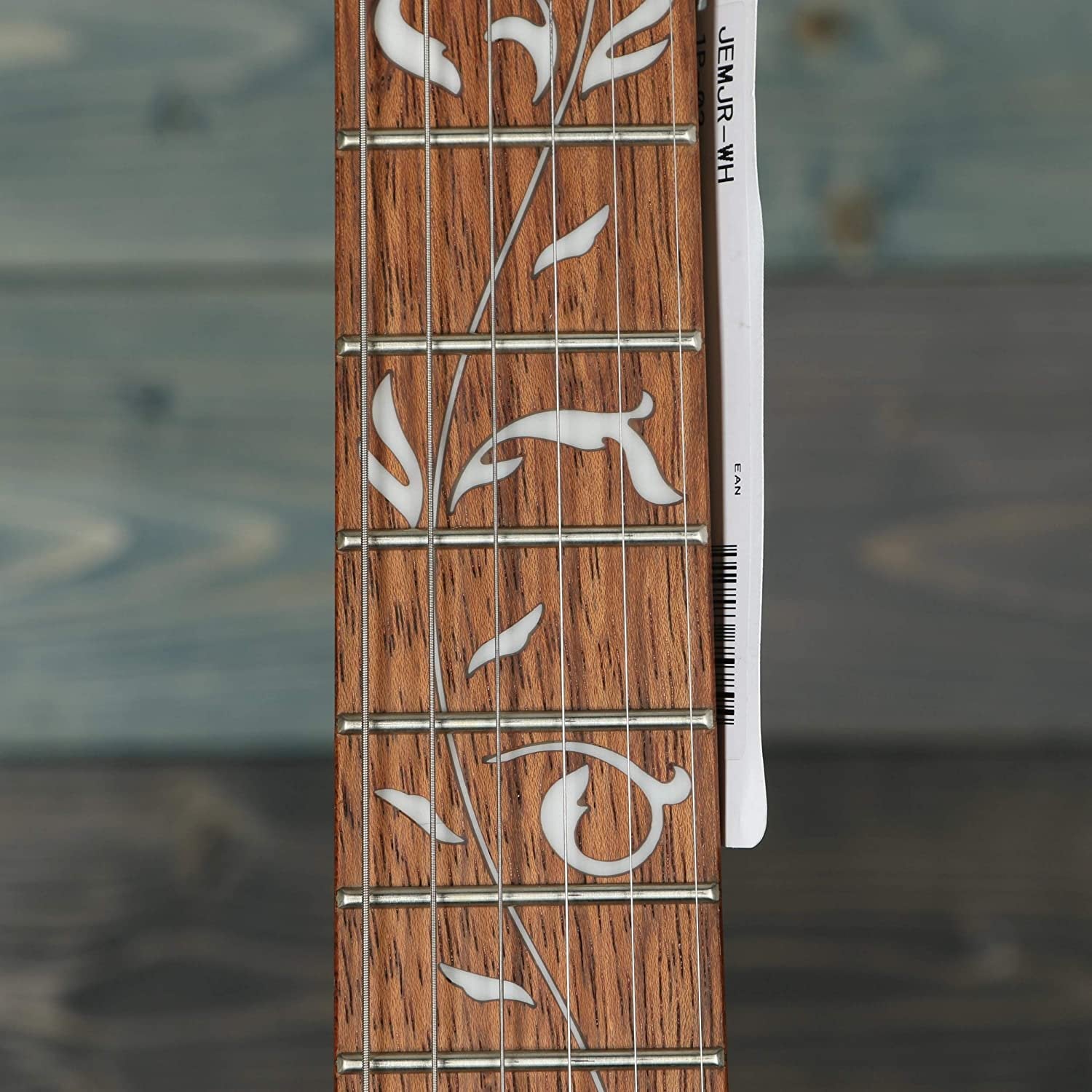 Ibanez JEMJRWH Steve Vai Signature 6-String Electric Guitar - White